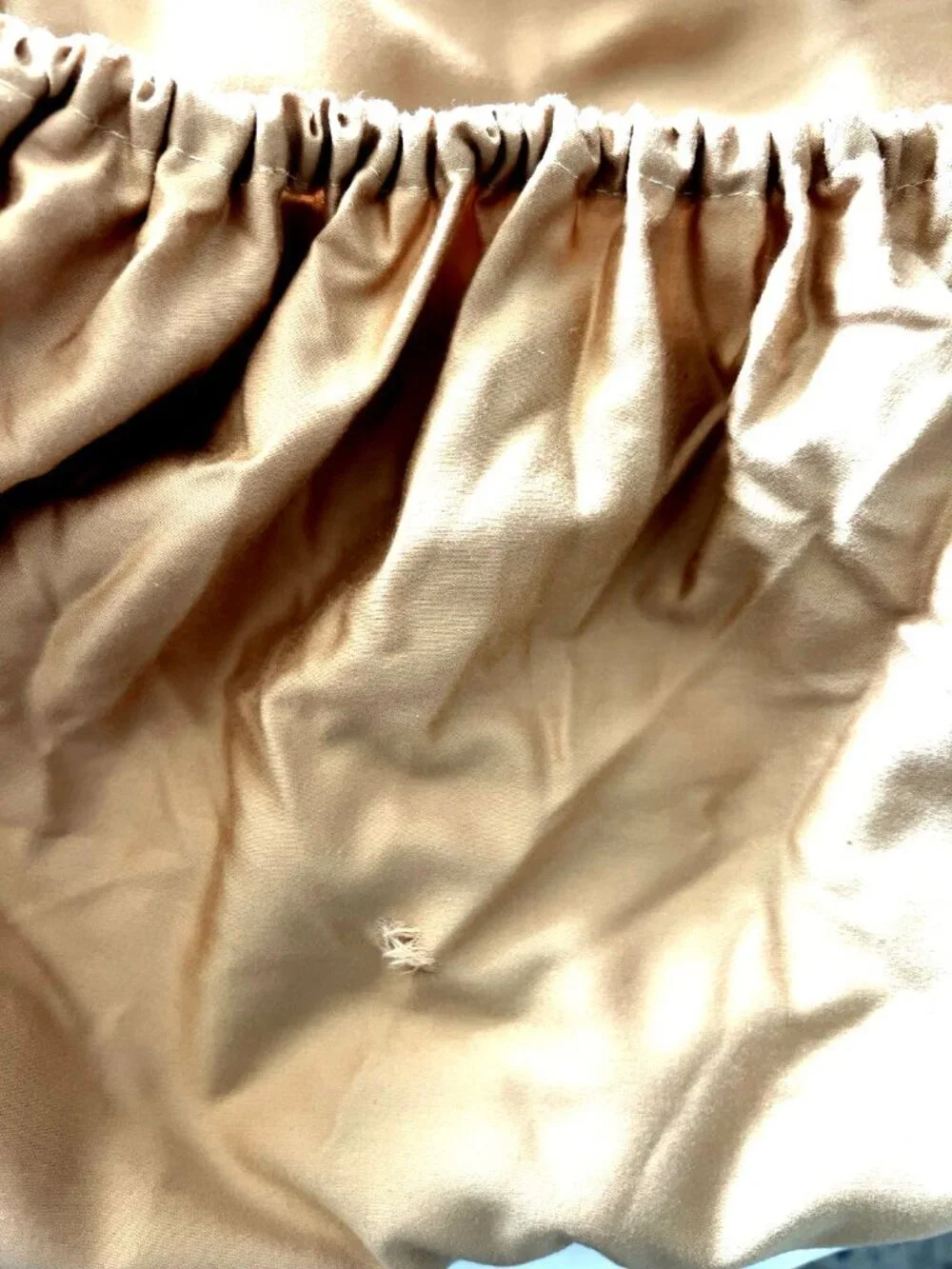 KING Fitted Sheet 100% Cotton Gold Deep Pocket Shavel Home Luxury Bedding